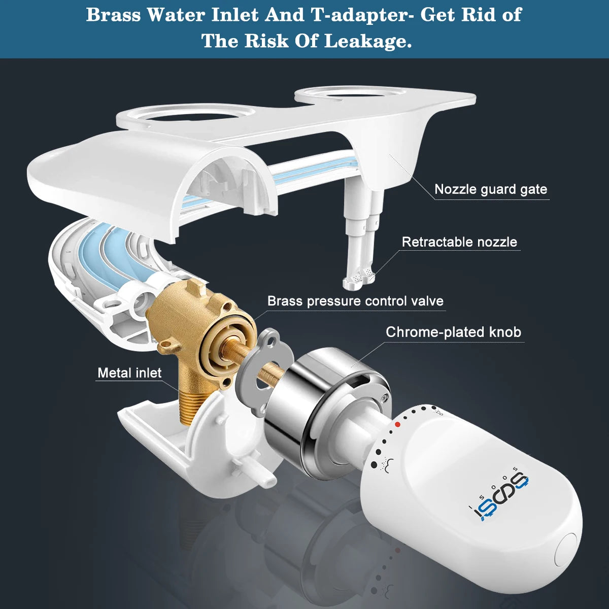 Attachment  Bidet Toilet Seat  Ultra Slim