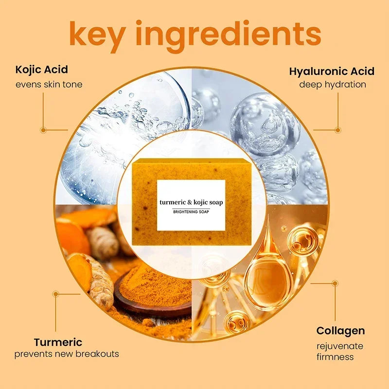 100g Turmeric Kojic Acid Soap