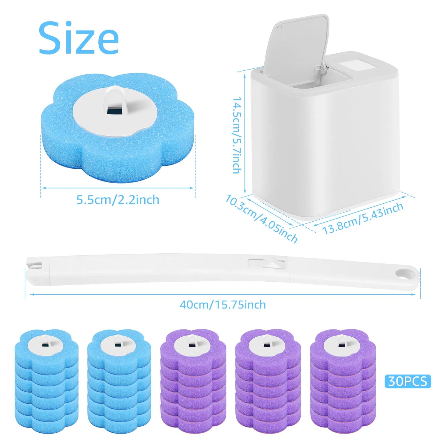 1  Brush Disposable Replacement Head Cleaning Kit