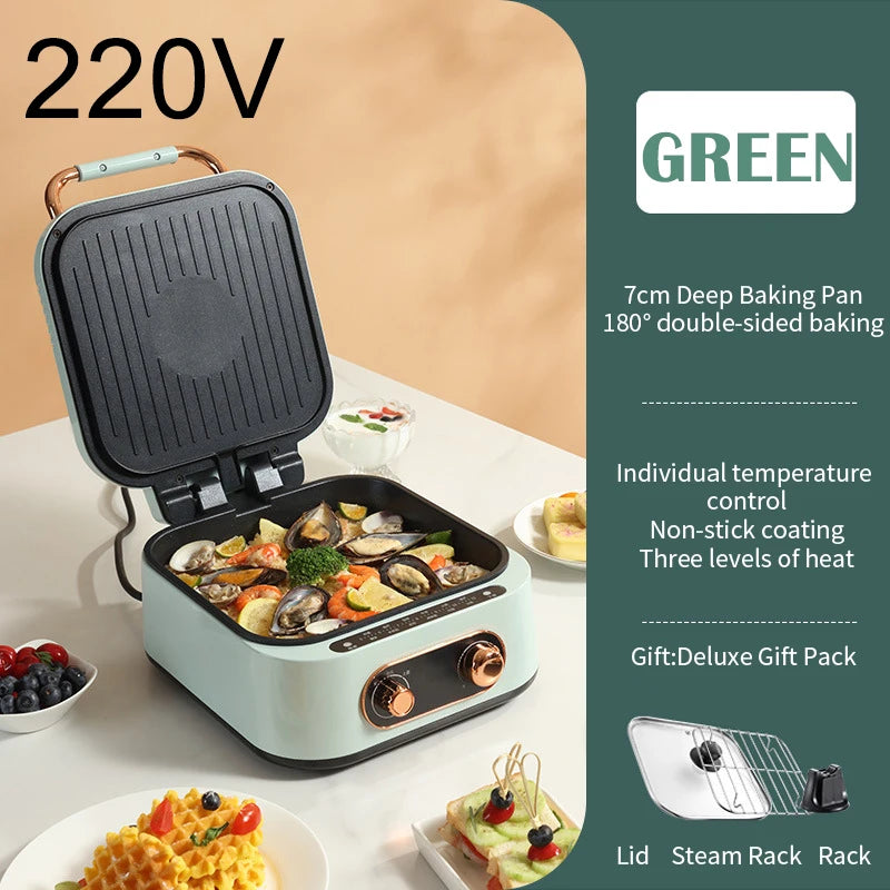 1 multifunctional frying and baking machine