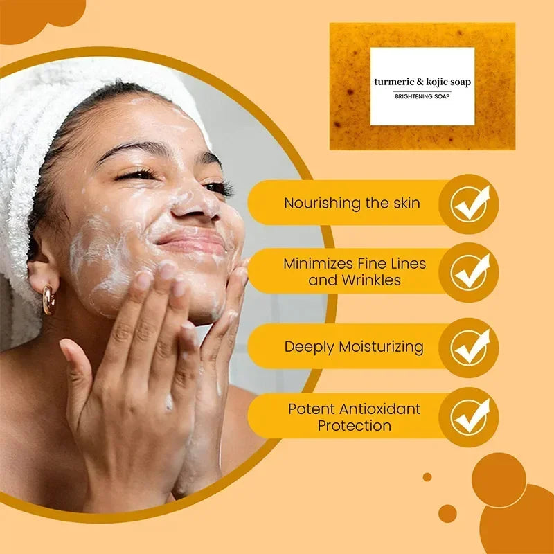 100g Turmeric Kojic Acid Soap