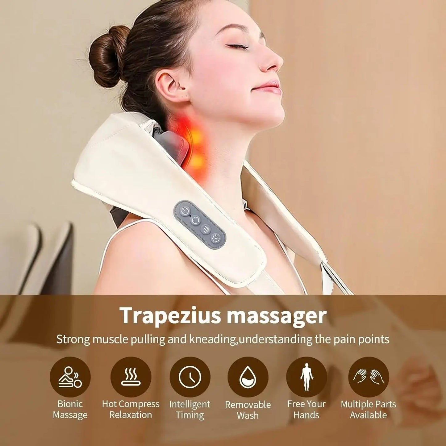 1 Massager with Heat,Muscle Pain Relief