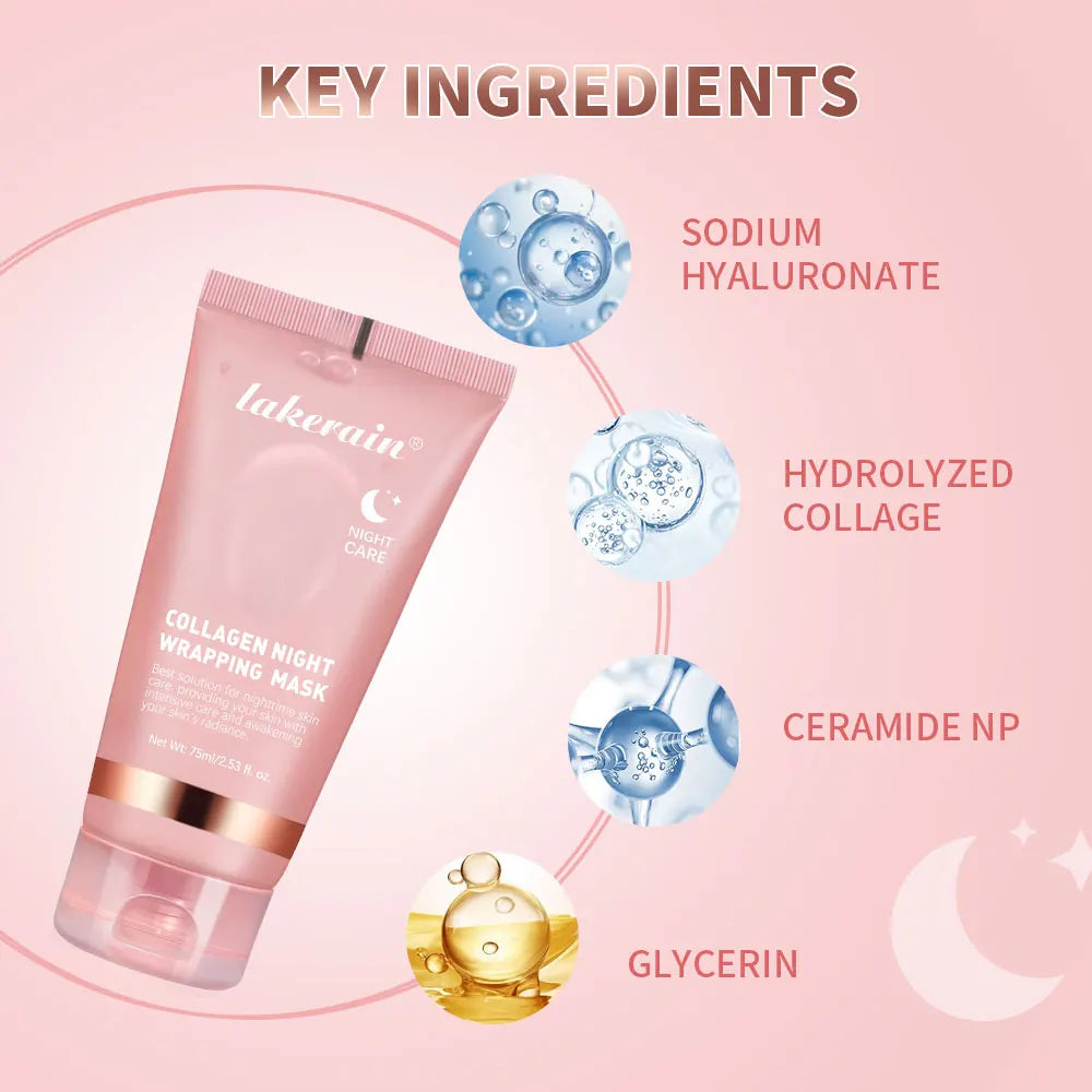 1 Collagen Jelly Cream Hydrolyzed Facial Mask
