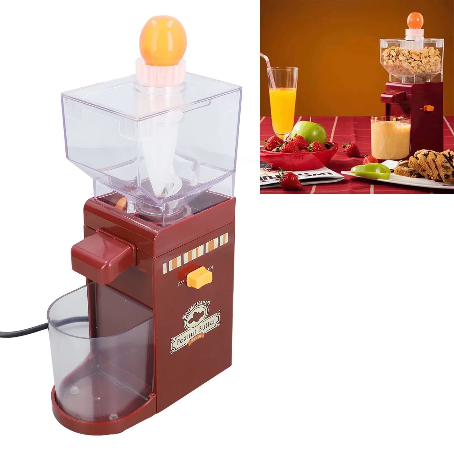 1 Peanut Butter Maker Home Electric Grain Grinder