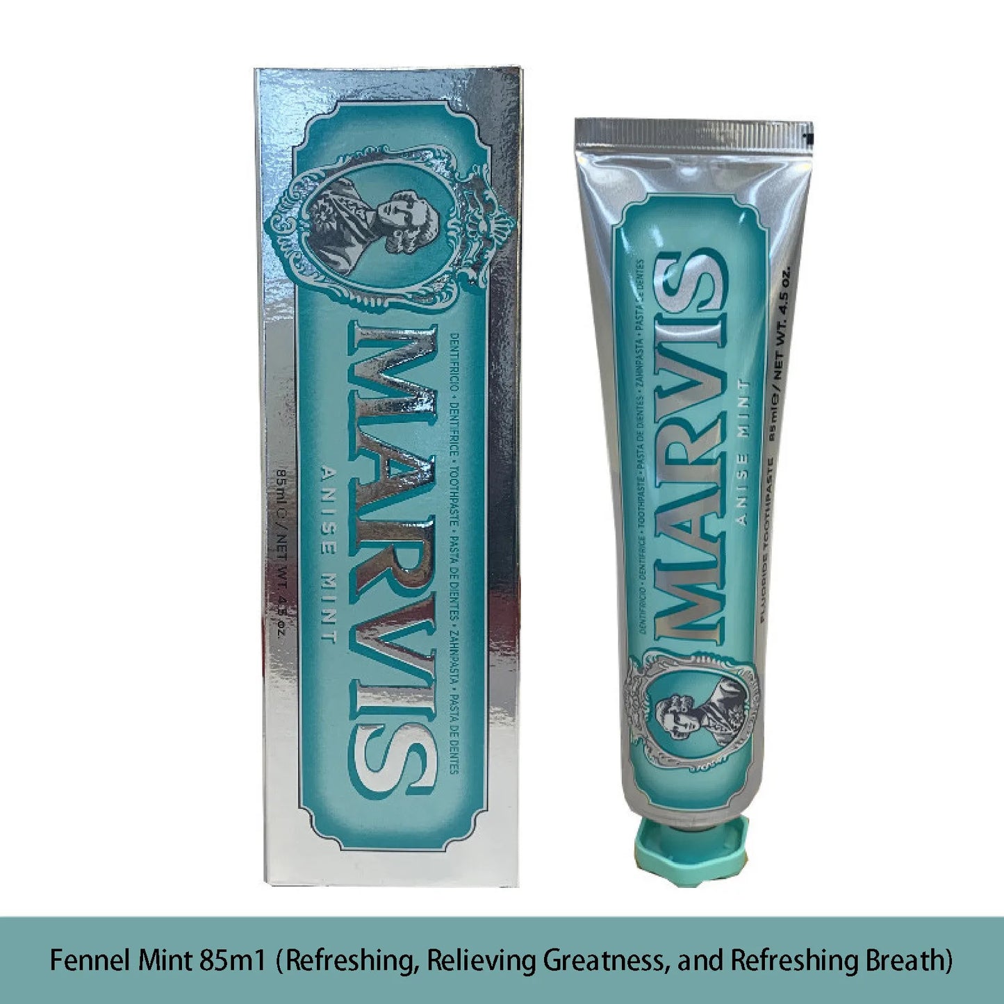 1 A Dental 85ml Italy Original Marvis Whitening  Toothpaste
