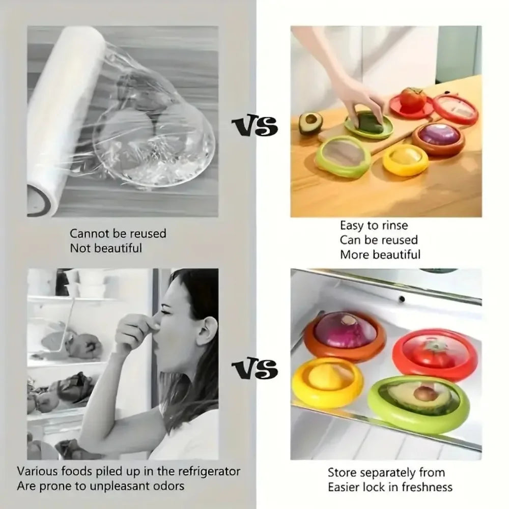 1 silicone fruit and vegetable fresh-keeping box