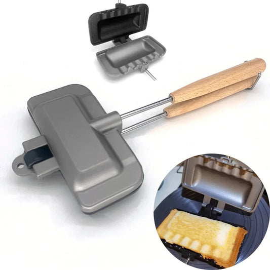 1 Hot Dog Toaster Double-Sided Non-Stick Pan