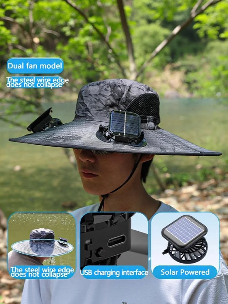 Anti-UV Fan Hat