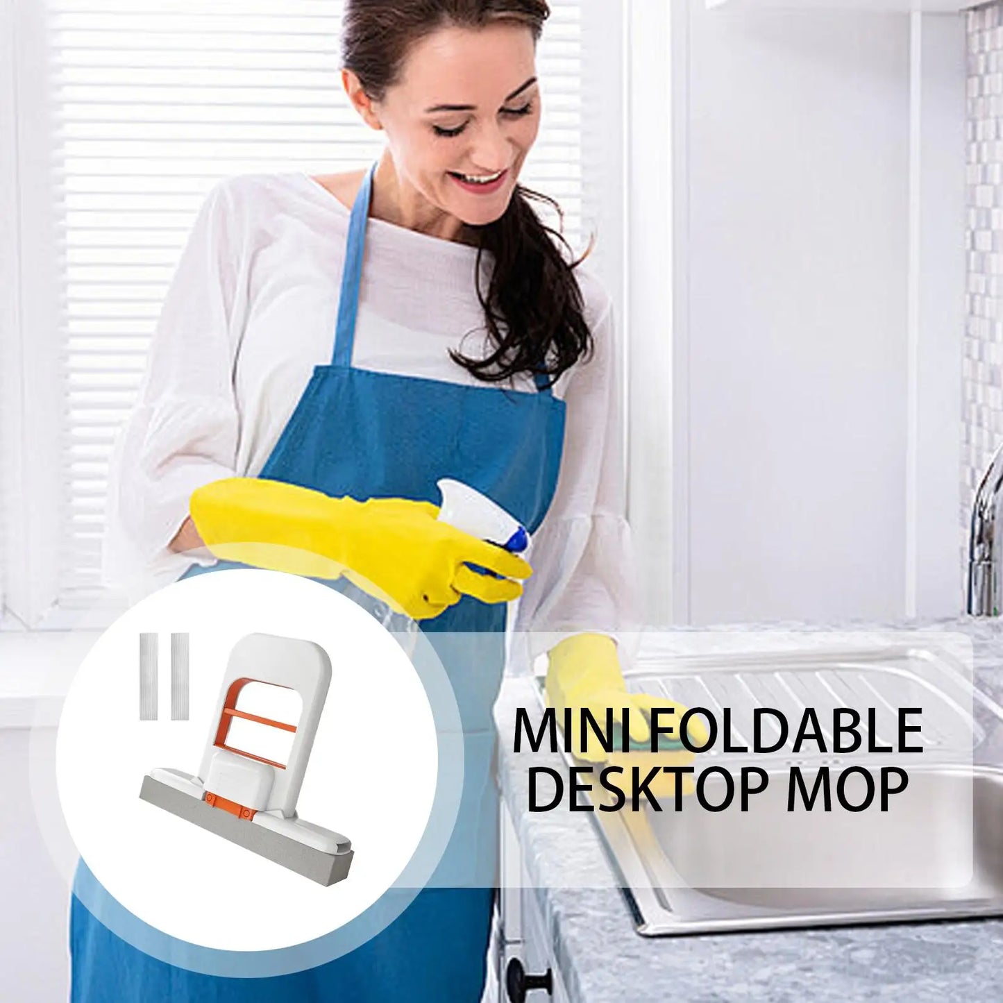 1 Compact Cleaning Mini Mop