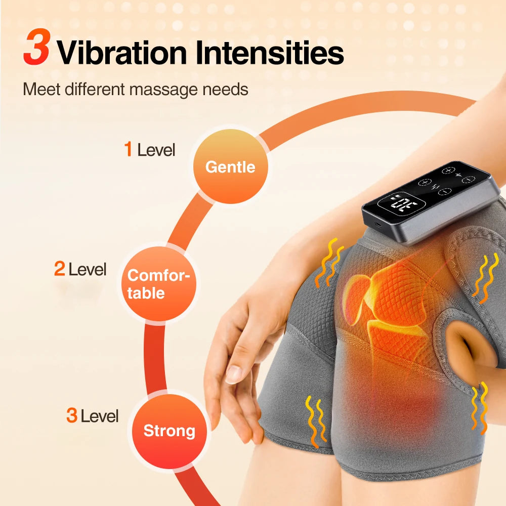 1  Electric Heated Knee Massager