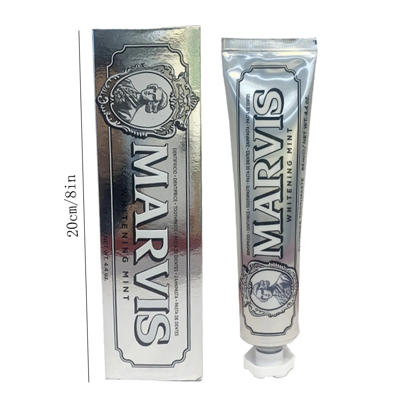 1  Italy Original Marvis Whitening  Toothpaste 85ml