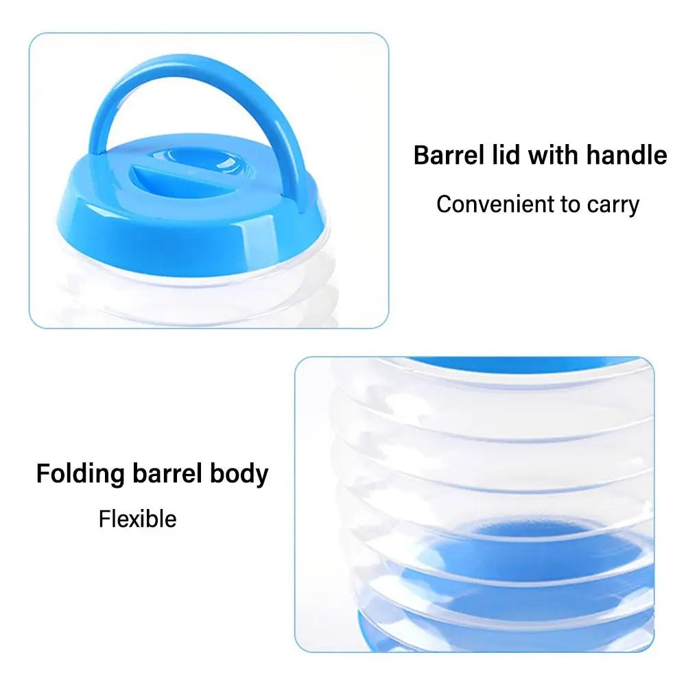 1 Foldable Water Container