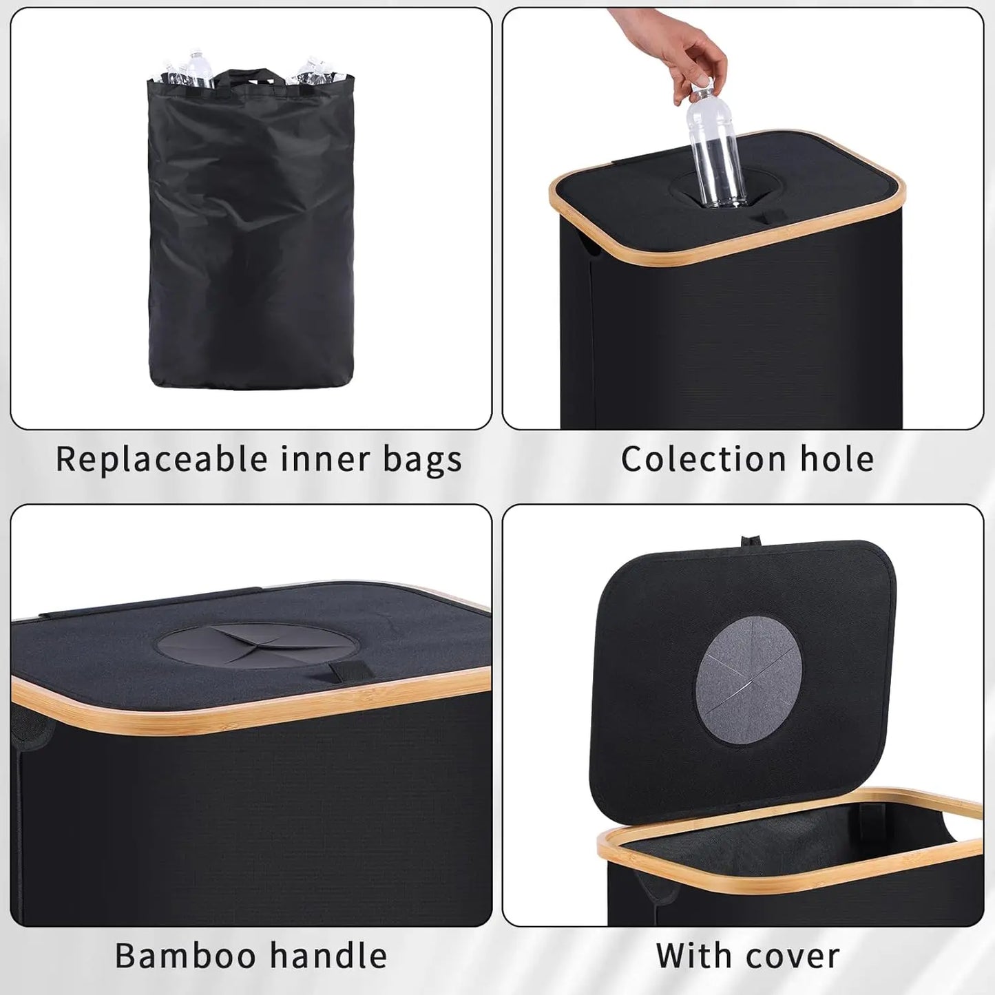1 Bottle Storage Basket Recycling Bin 100L