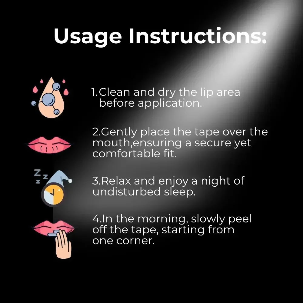 Anti Snoring Sleep Mouth Tape