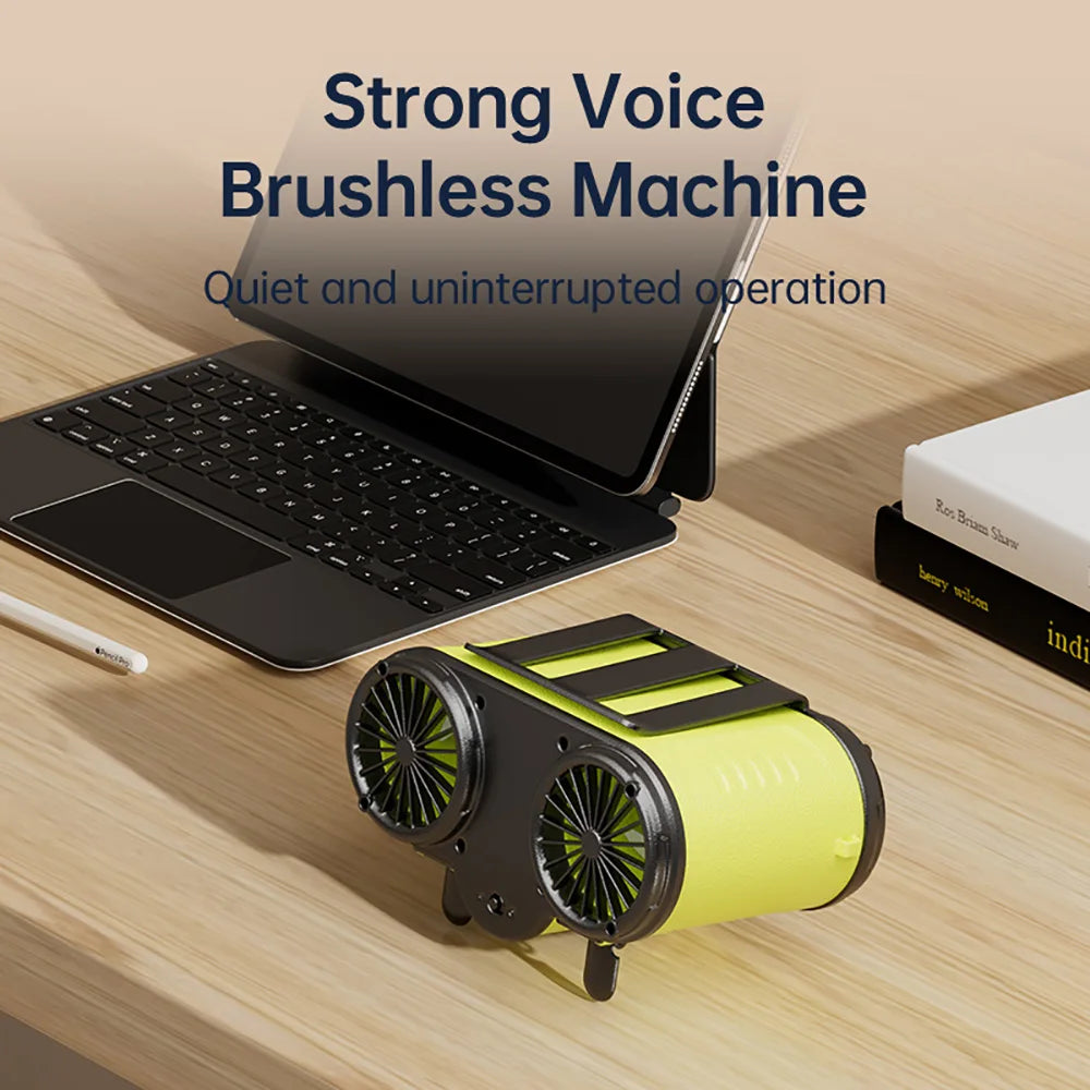 Airflow Outdoor Hanging Waist Portable Fan