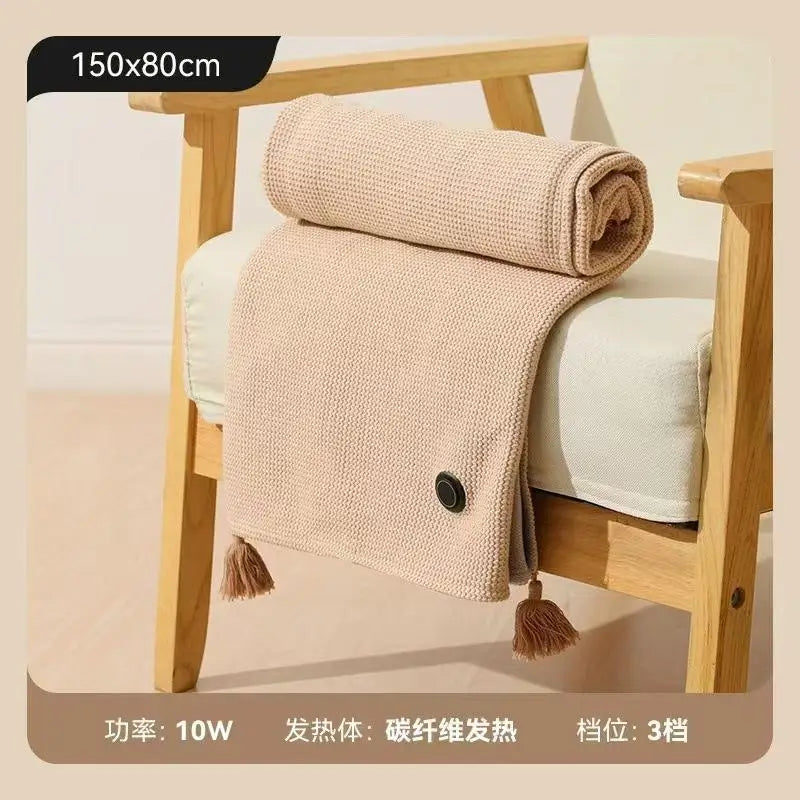 Wearable Heated Throw Blanket