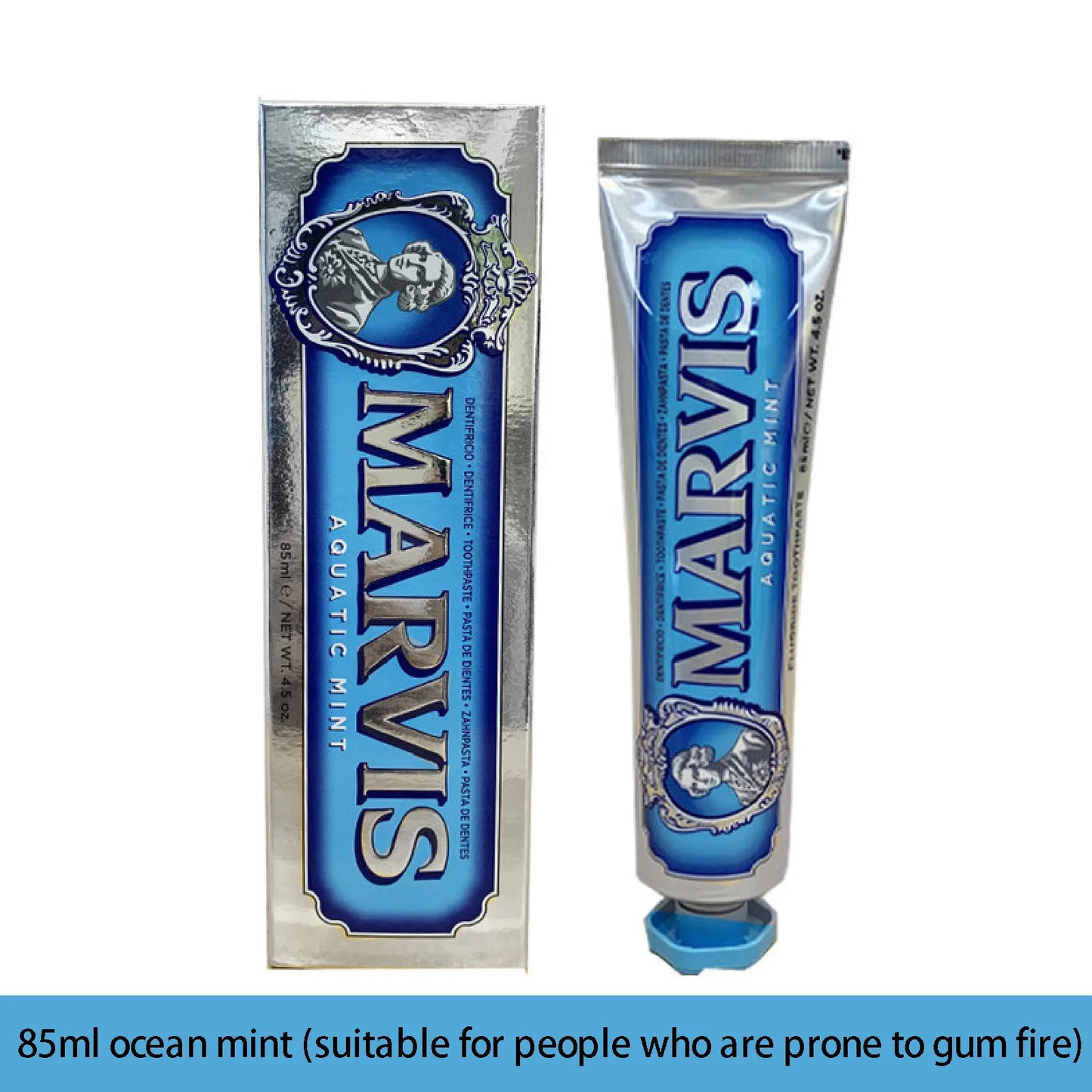 1 A Dental 85ml Italy Original Marvis Whitening  Toothpaste