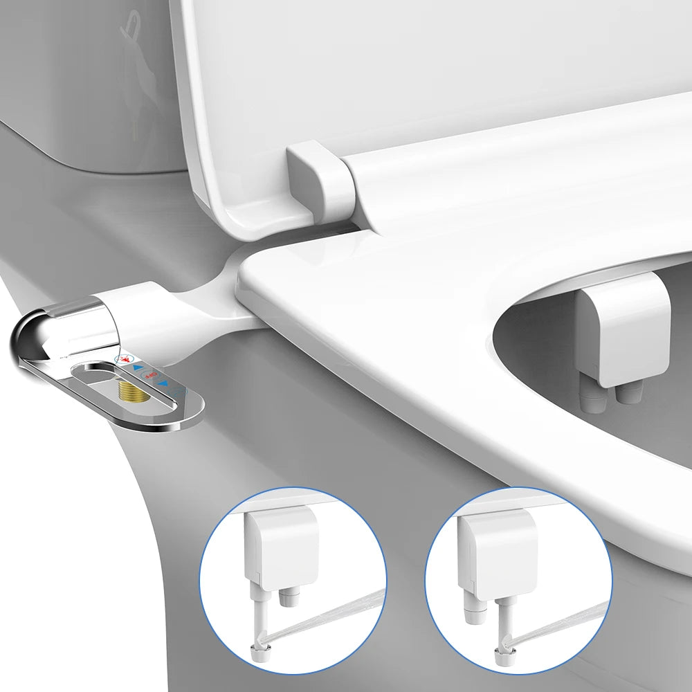 1 Attachment Bidet Toilet Seat Ultra Slim