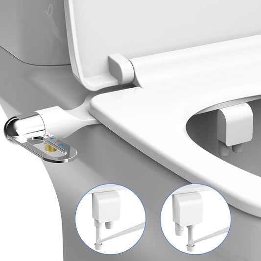 1 Attachment Bidet Toilet Seat Ultra Slim