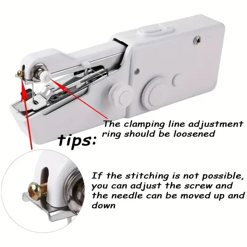 1 A Mini Portable Sewing Machine