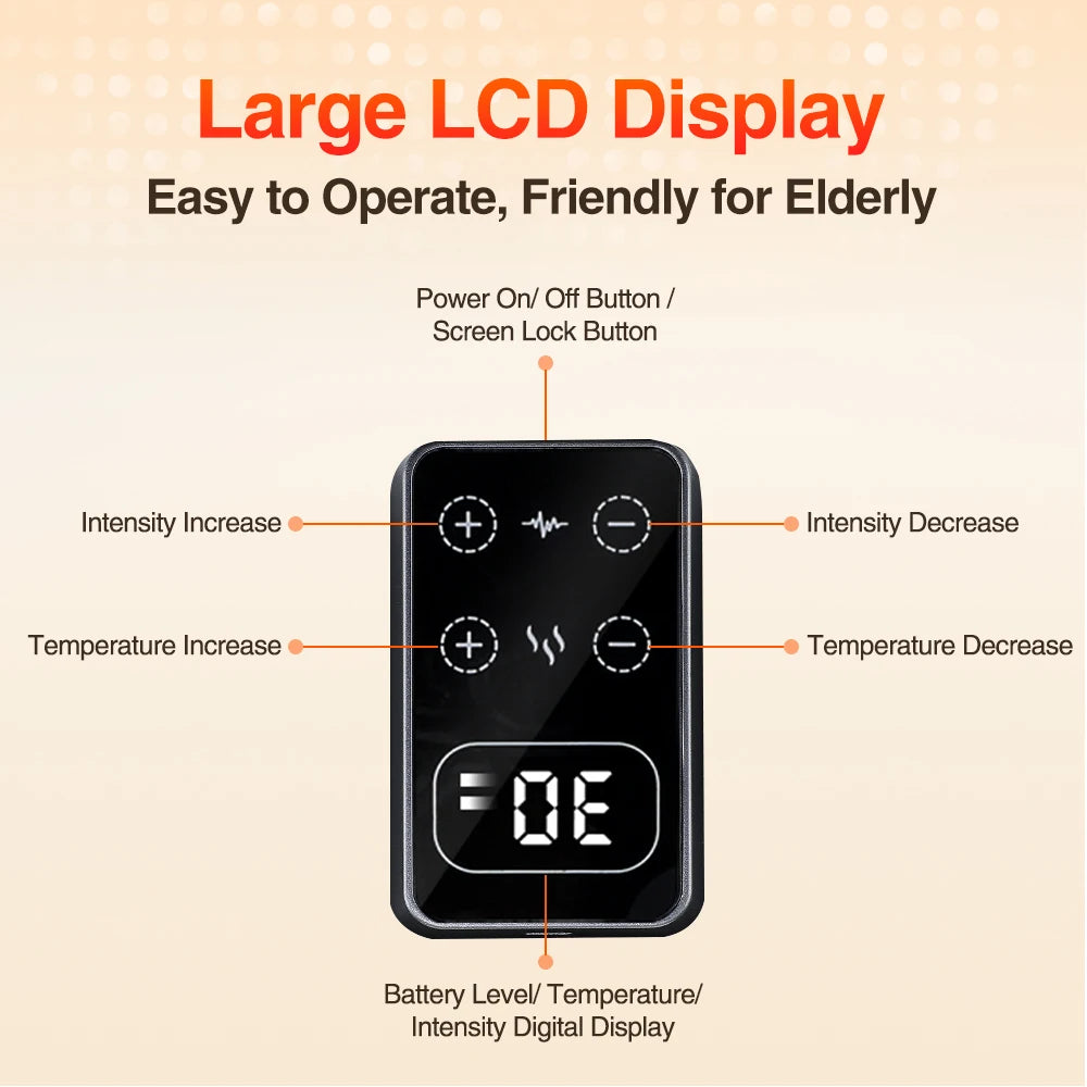 1  Electric Heated Knee Massager