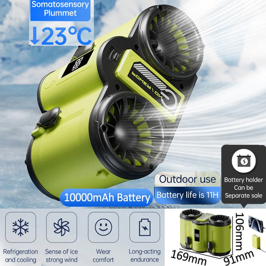 Airflow Outdoor Hanging Waist Portable Fan