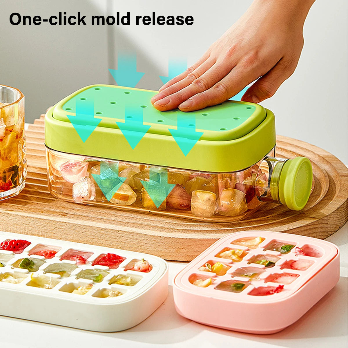1 One-click Ice mold  Cooler cup