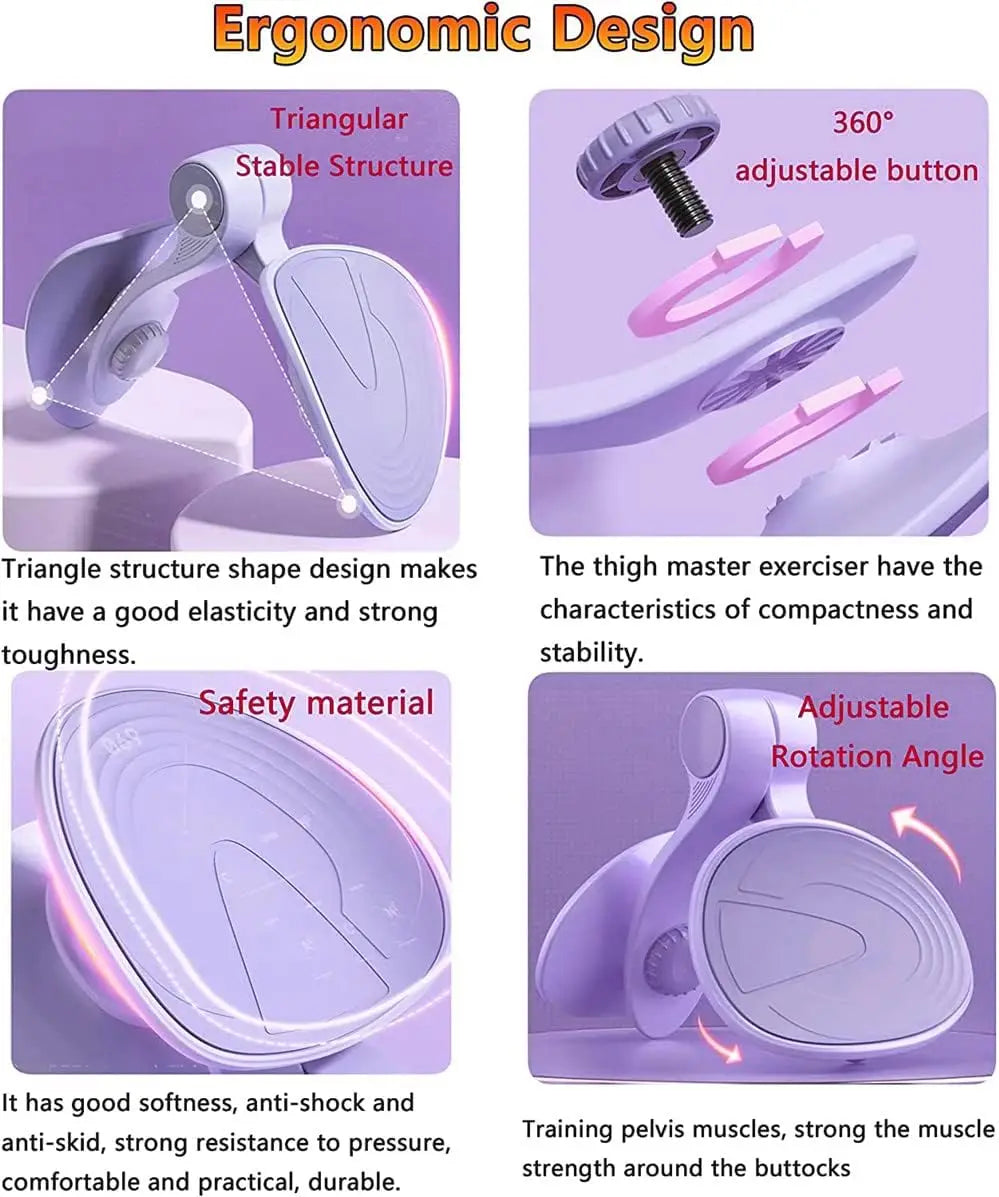 Pelvic Floor Muscle Trainer, Multifunctional Thigh Exerciser