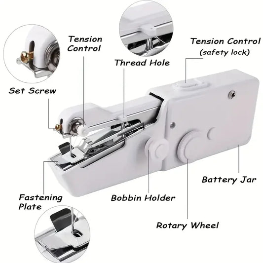 1 A Mini Portable Sewing Machine