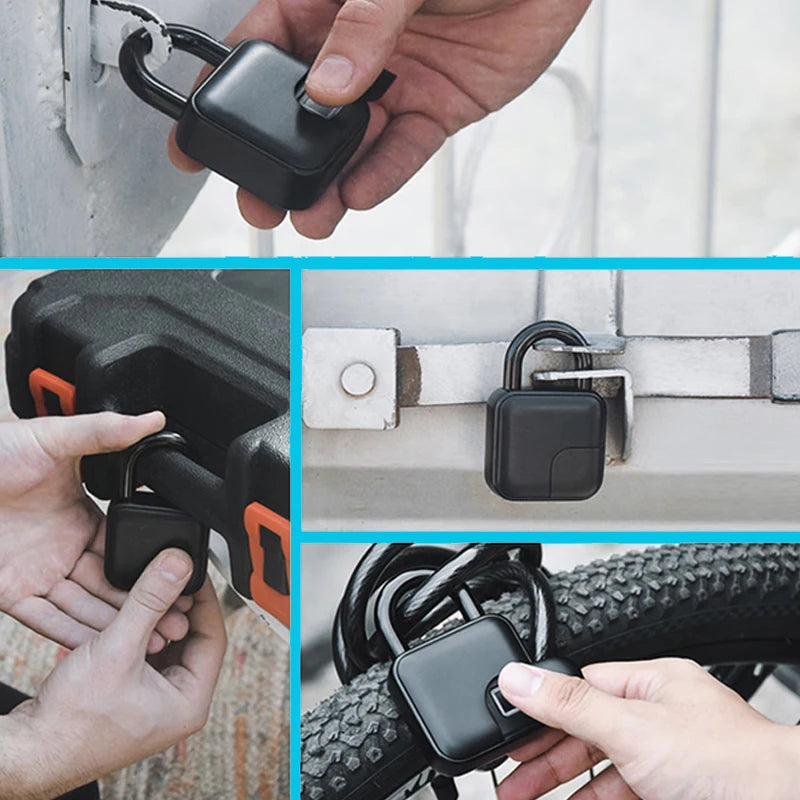 1  Advanced  Fingerprint Waterproof Smart Padlock