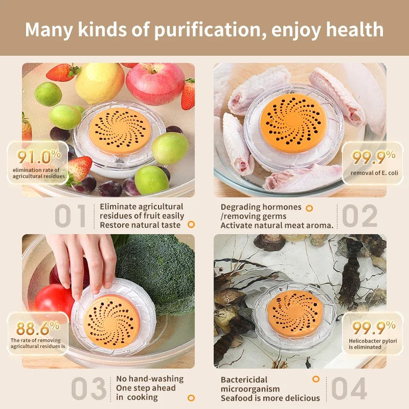1  Portable Fruit & Vegetable Purifier