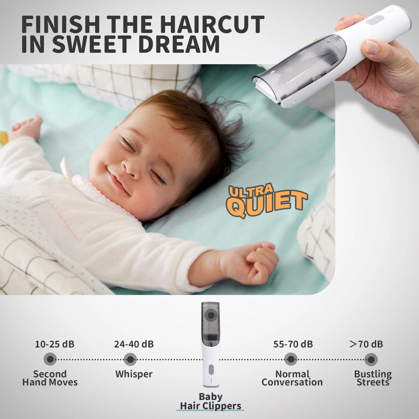 1 Baby  Vacuum  Hair Trimmer