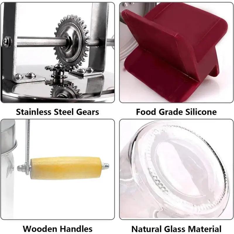 1 Butter Maker Mason Jar Butter Churner