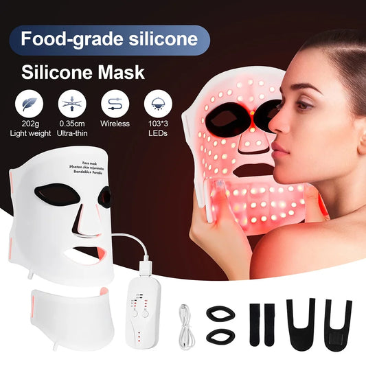 Silicone LED Mask Face Therapy