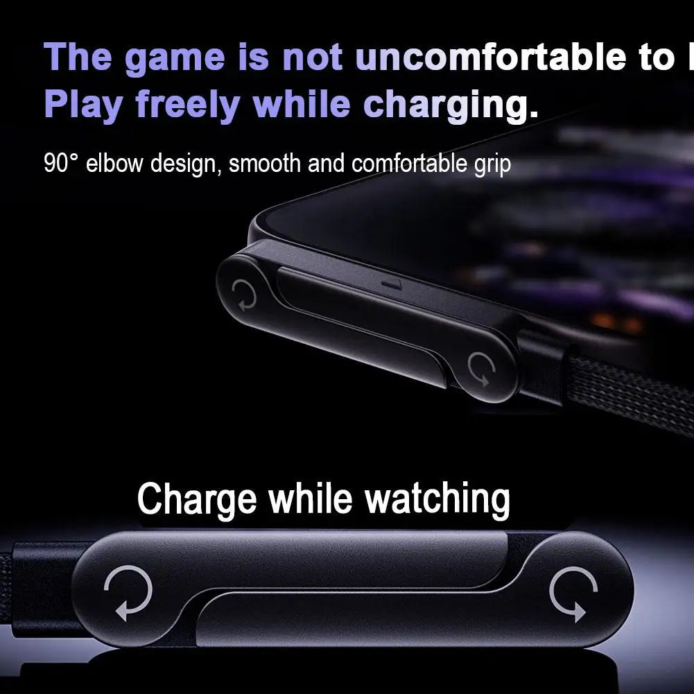 1  Fast Charging Foldable Phone Stand With 360° Rotating Charging