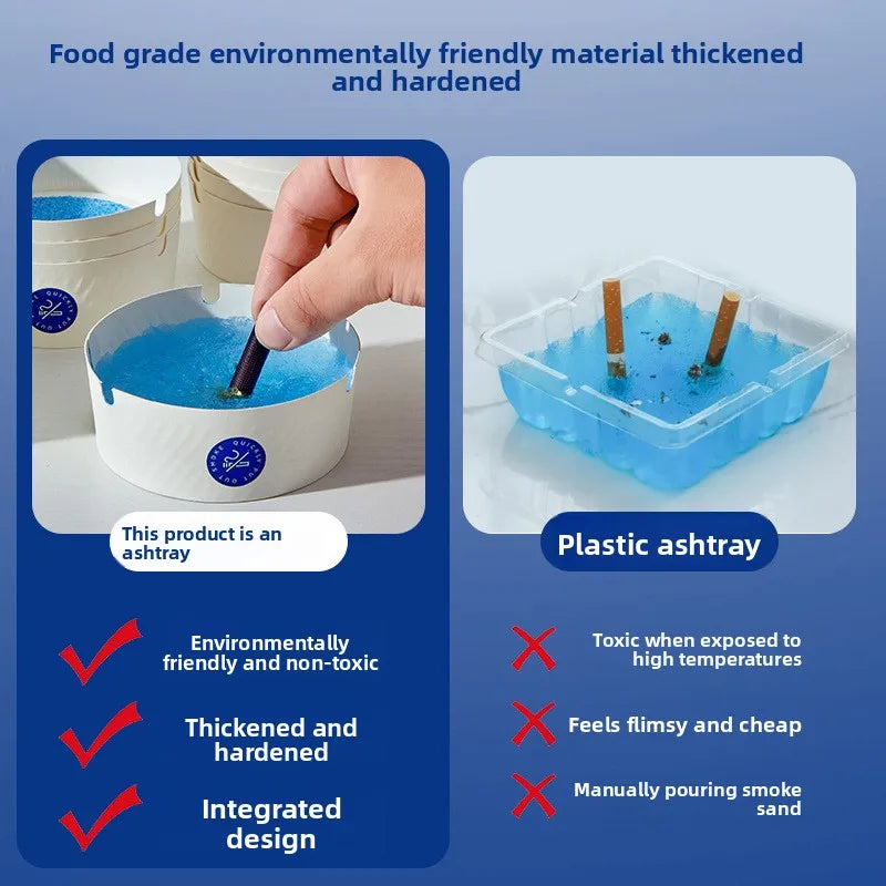 1 Ash Absorbing Balm Disposable Ashtray