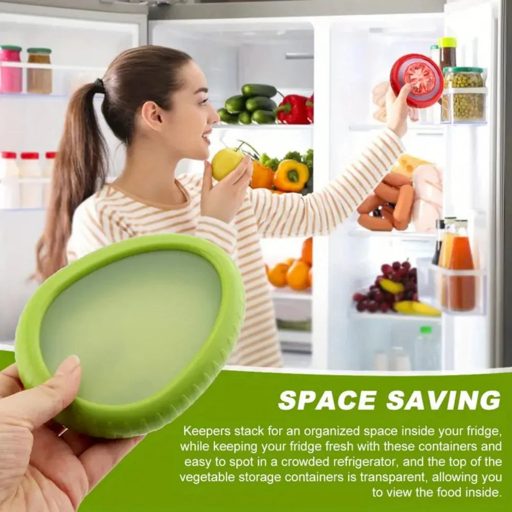1 silicone fruit and vegetable fresh-keeping box