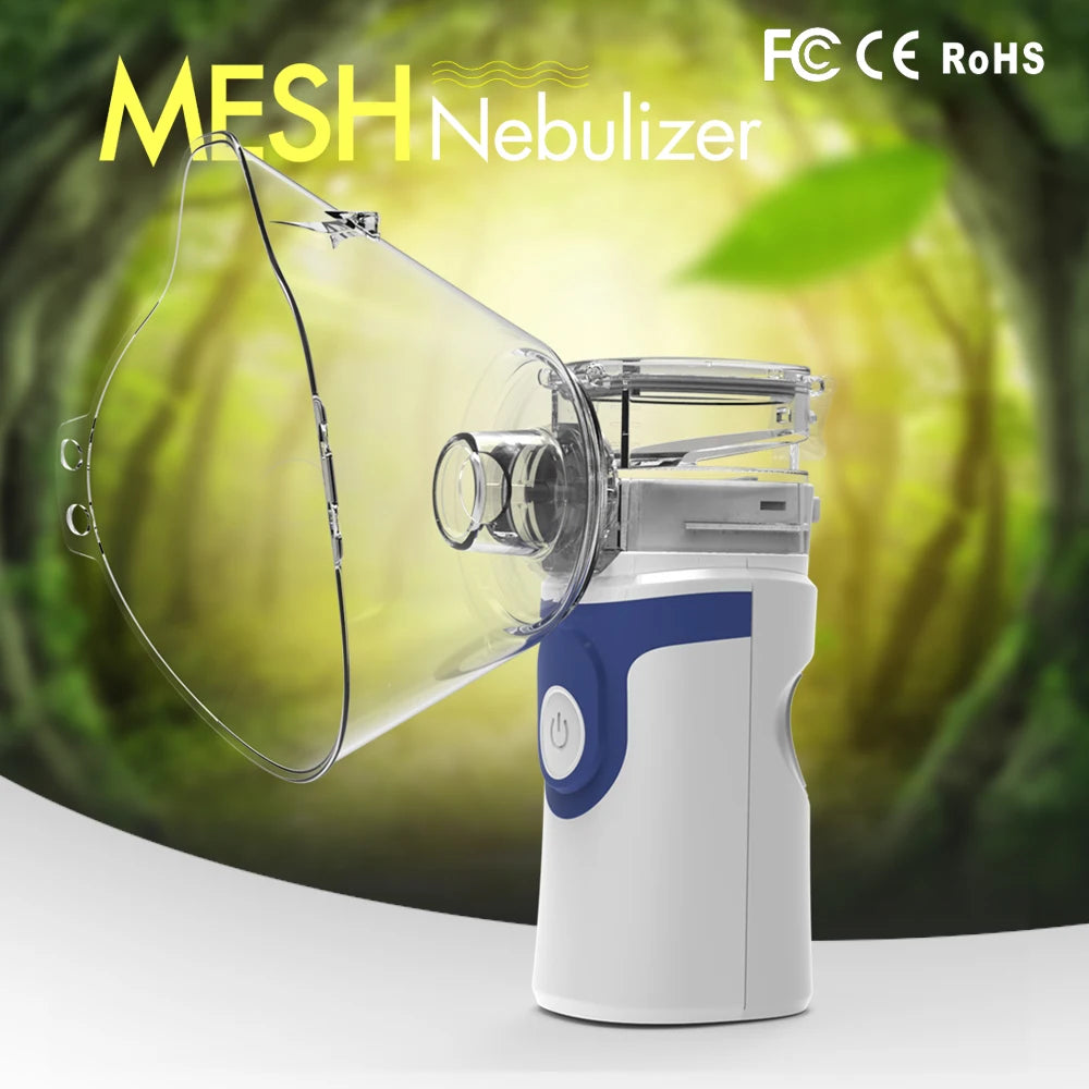 1 Medical Portable Nebulizer Inhalator for  Adult Kids