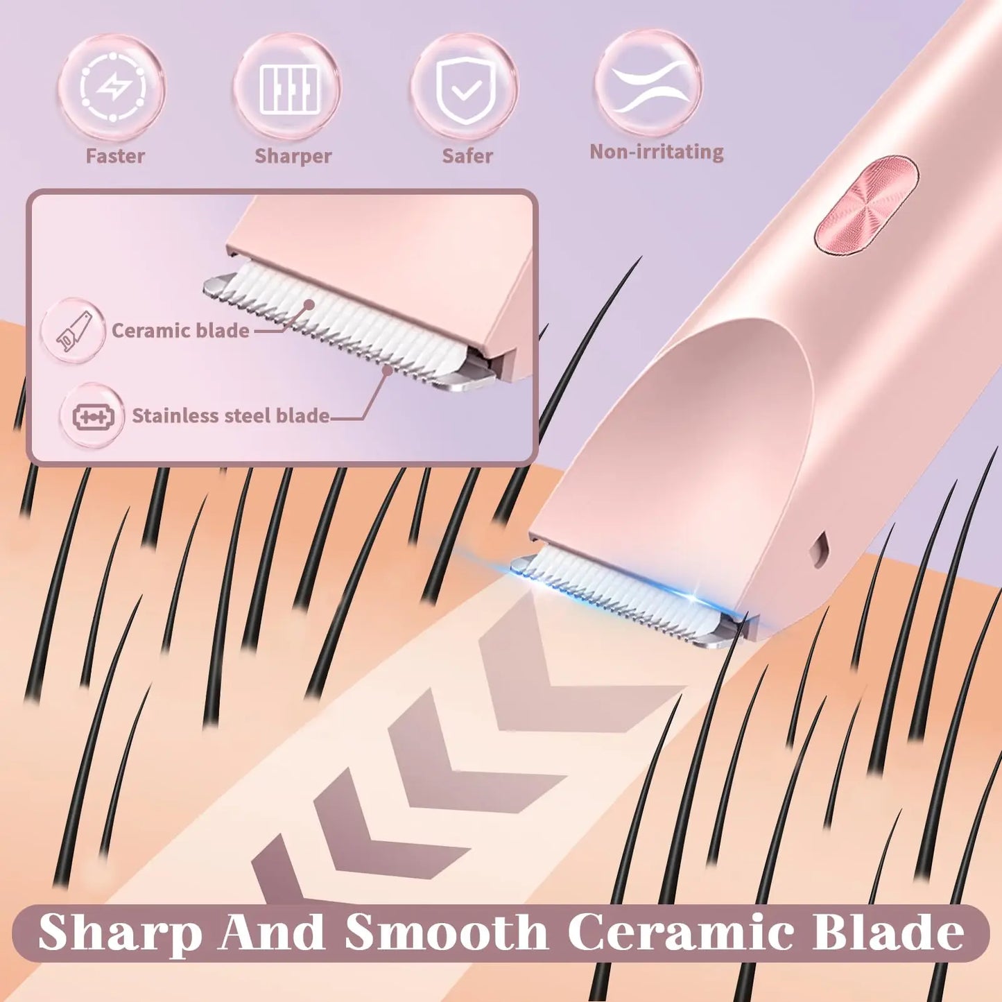 1 Bikini Area Portable Electric Shaver