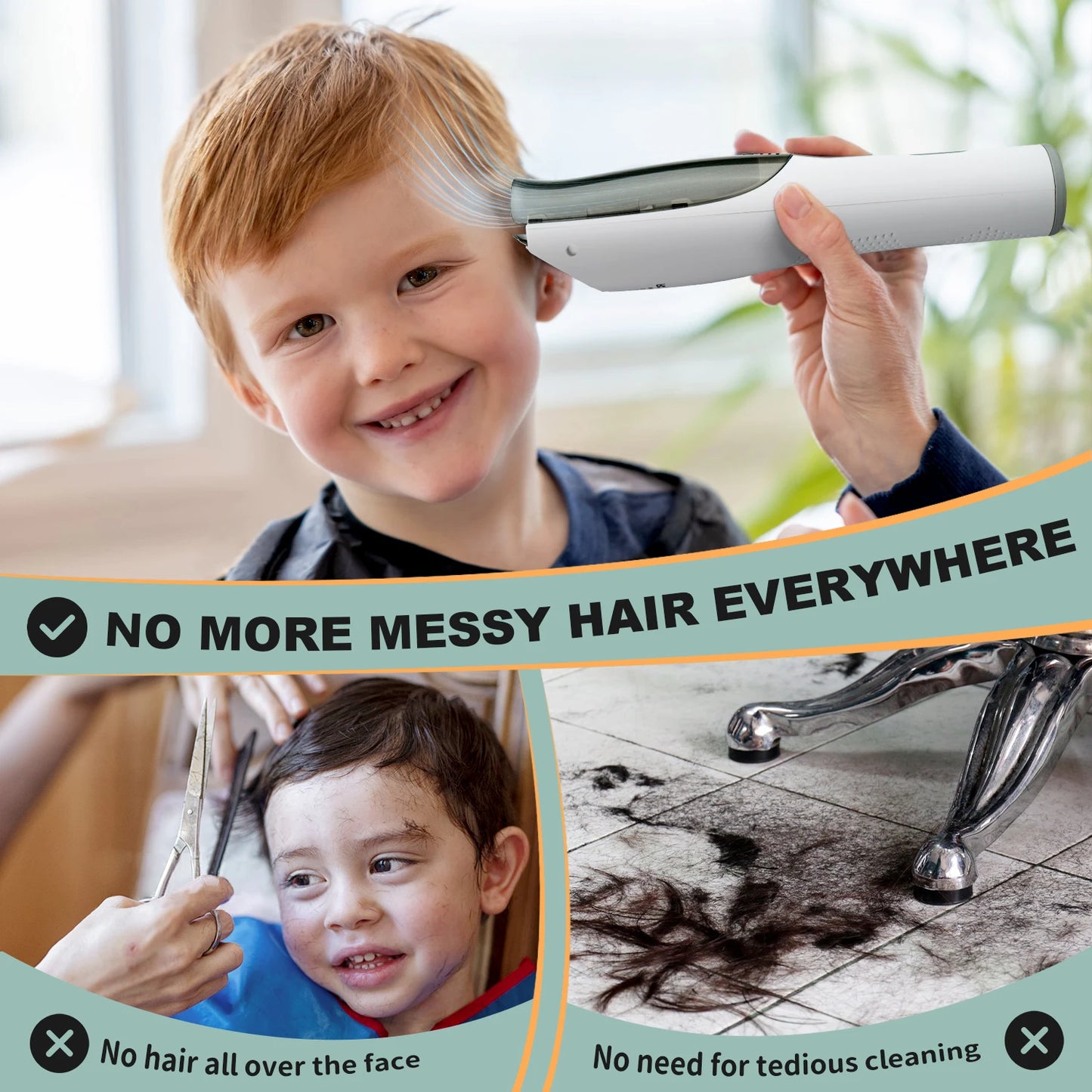 1 Baby  Vacuum  Hair Trimmer