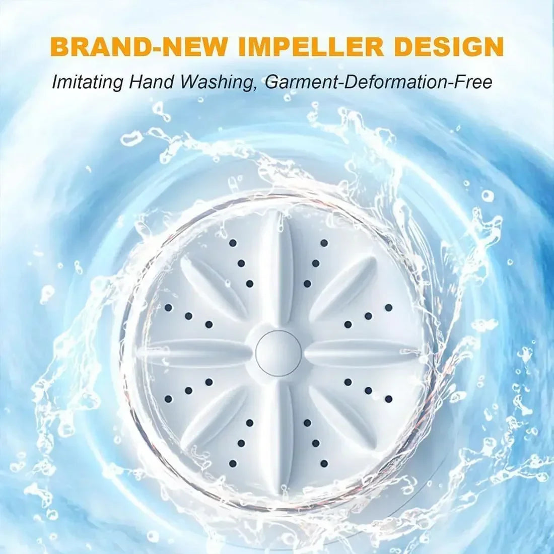 1 A portable  underwear washing machine