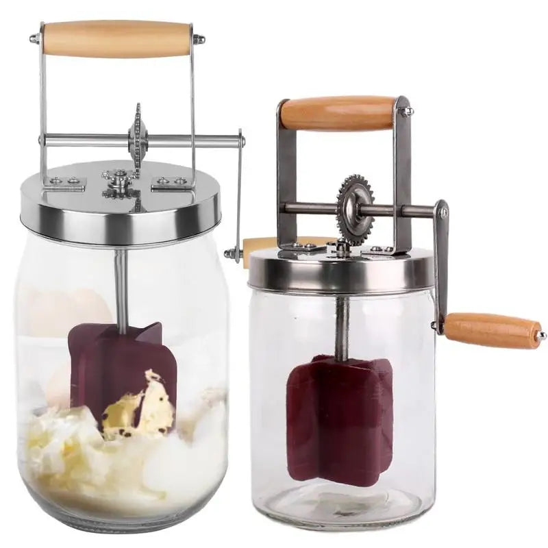 1 Butter Maker Mason Jar Butter Churner