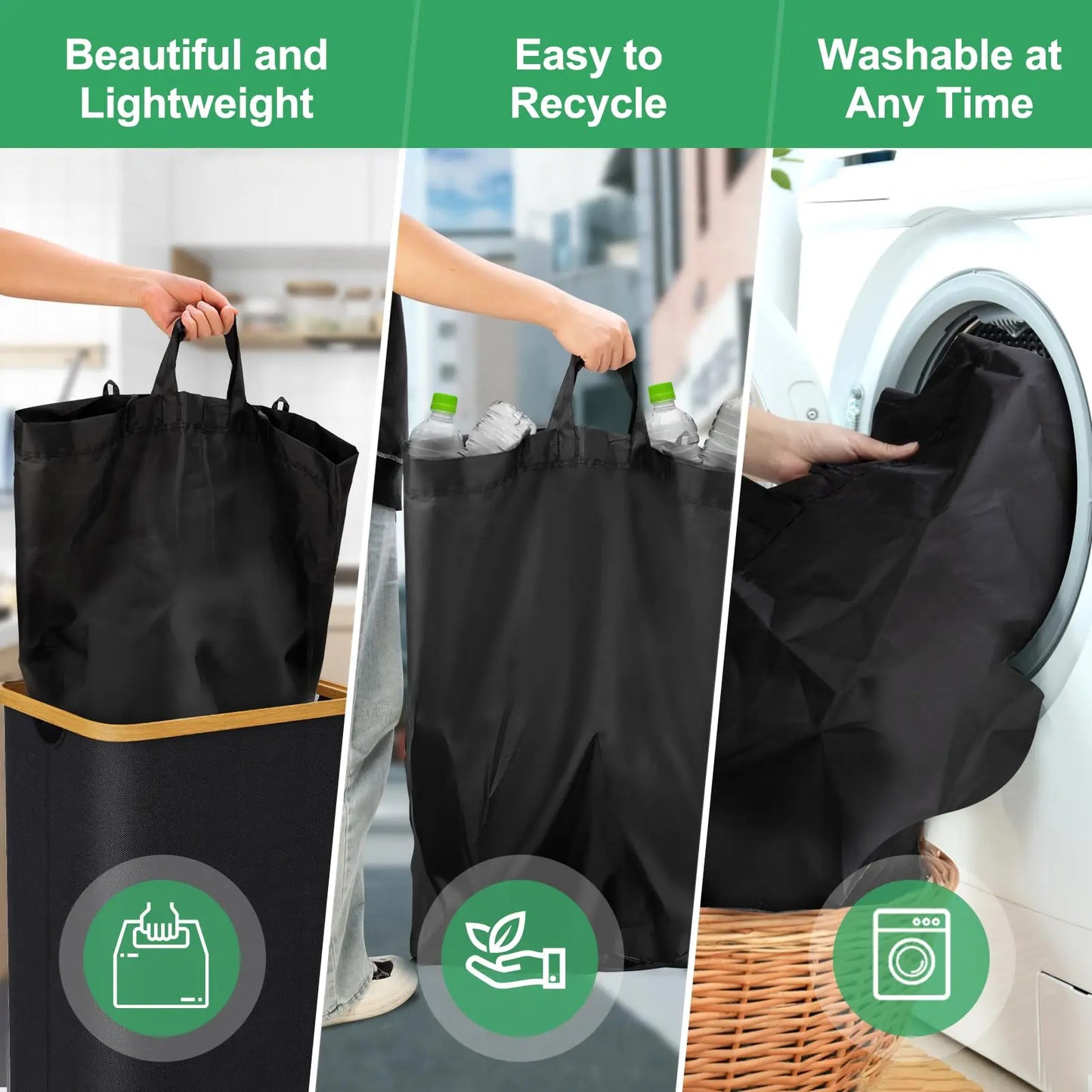 1 Bottle Storage Basket Recycling Bin 100L