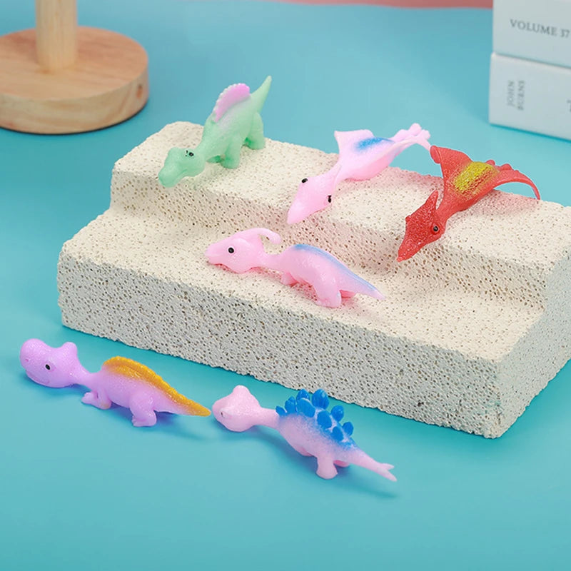 1  Dinosaur Finger Catapult  Toy TPR