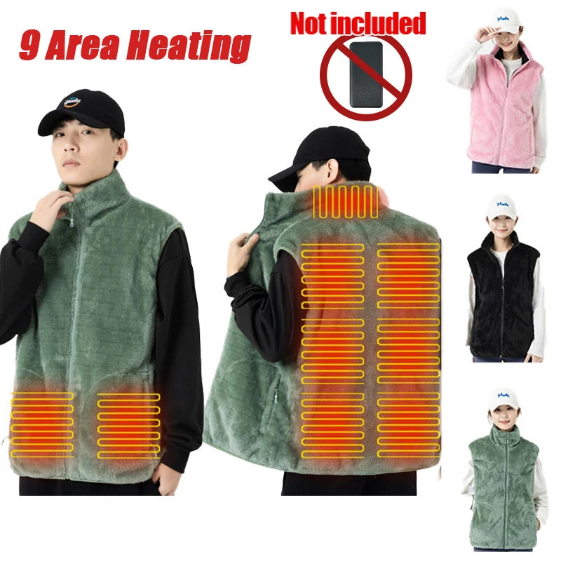 1 Heated Vest Intelligent Heating Area