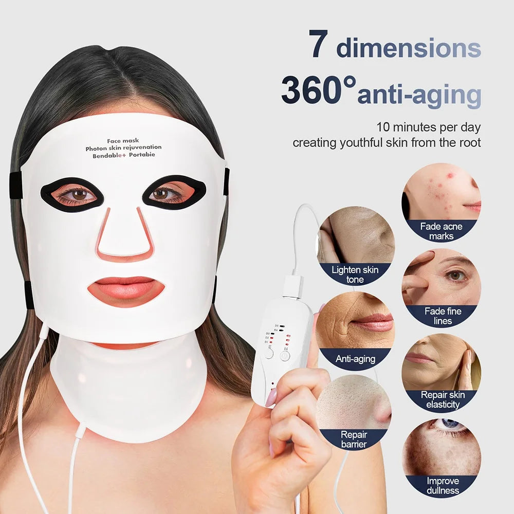 Silicone LED Mask Face Therapy