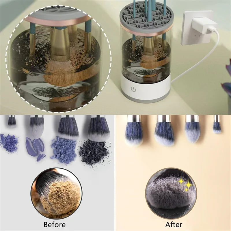 1   Electric  Brush Cleaner Machine