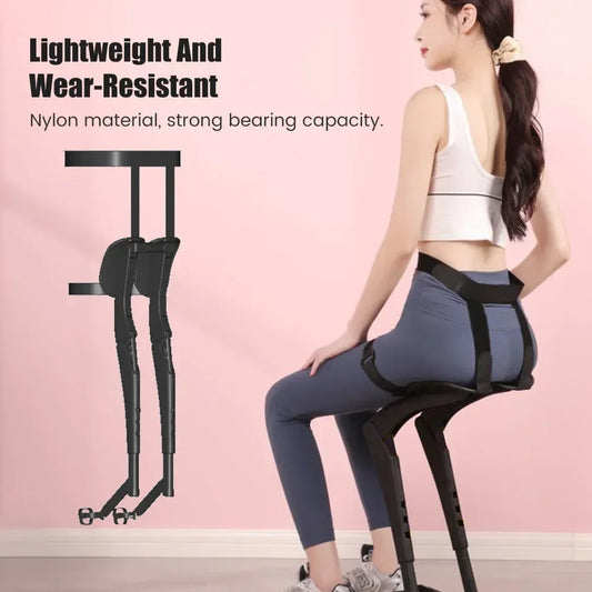 1 Adjustable  Exoskeleton Wearable Seat