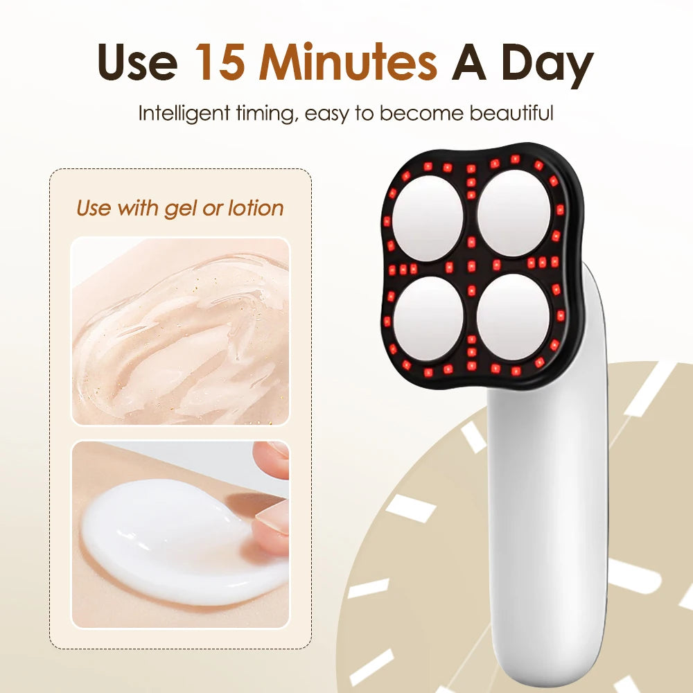 1 RF Radio Frequency EMS Face Body Slimming Massager