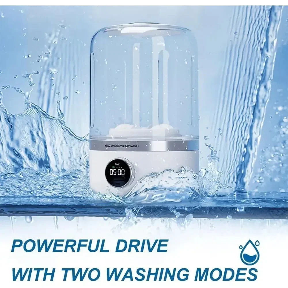 1 A portable  underwear washing machine